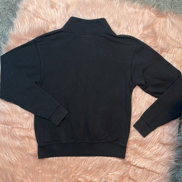 PINK Victoria’s Secret Black Quarter Zip Size XS - Picture 3 of 5